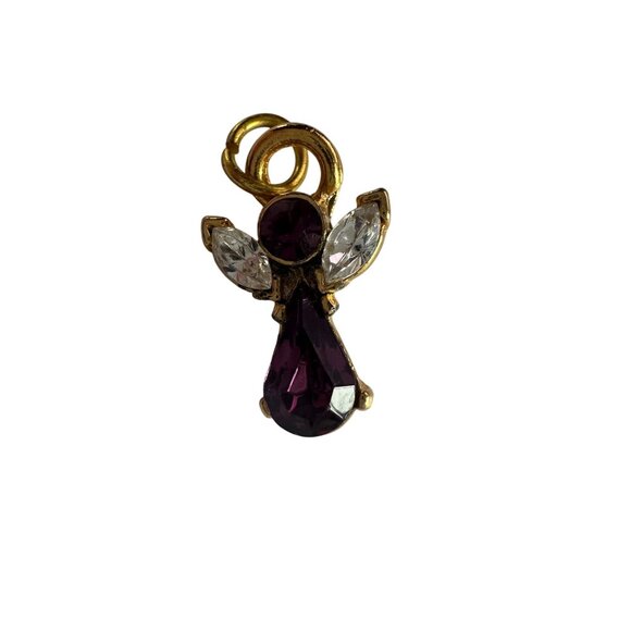 3 Vintage Pendants/Charms with Necklace (Heart, Angel and Circle Pendant) - Picture 12 of 16